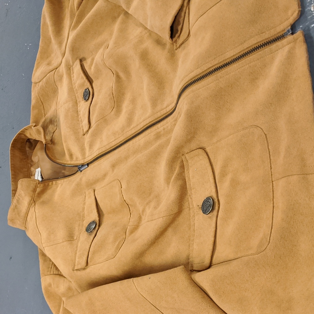 Faux Suede Jacket - Picture 4 of 6